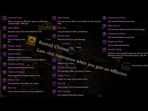 [PoE] Forbidden Sanctum - One Boon to Rule the Sanctum using 25 Afflictions!! - Pious Pact Challenge