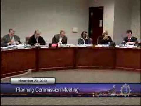 11/20/13 Planning Commission Adjourned Meeting