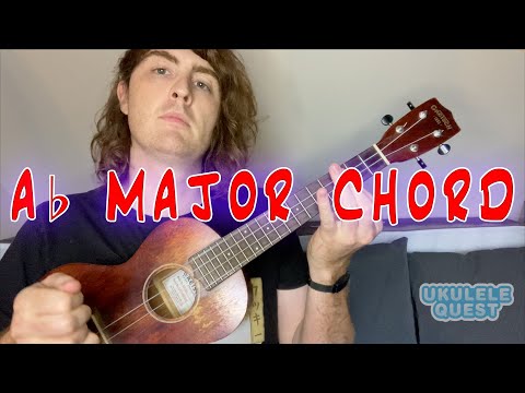 A Flat Ukulele Chord