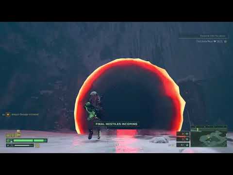 #Returnal Fractured Wastes Containment gate vs Lobber (minimal damage taken) #deathless #fullgrind