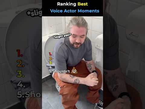 Ranking Best Voice Over Actor Moments (Part 53) 🔥 #shorts