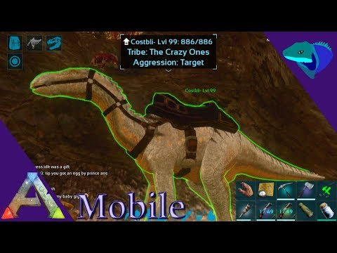 IGUANODON TAMING AND UPDATE OVERVIEW! Ark: Mobile [S1:E45]
