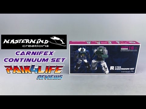 Transformers Mastermind Creations R-17CS Carnifex Continuum Set // P4L Reviews