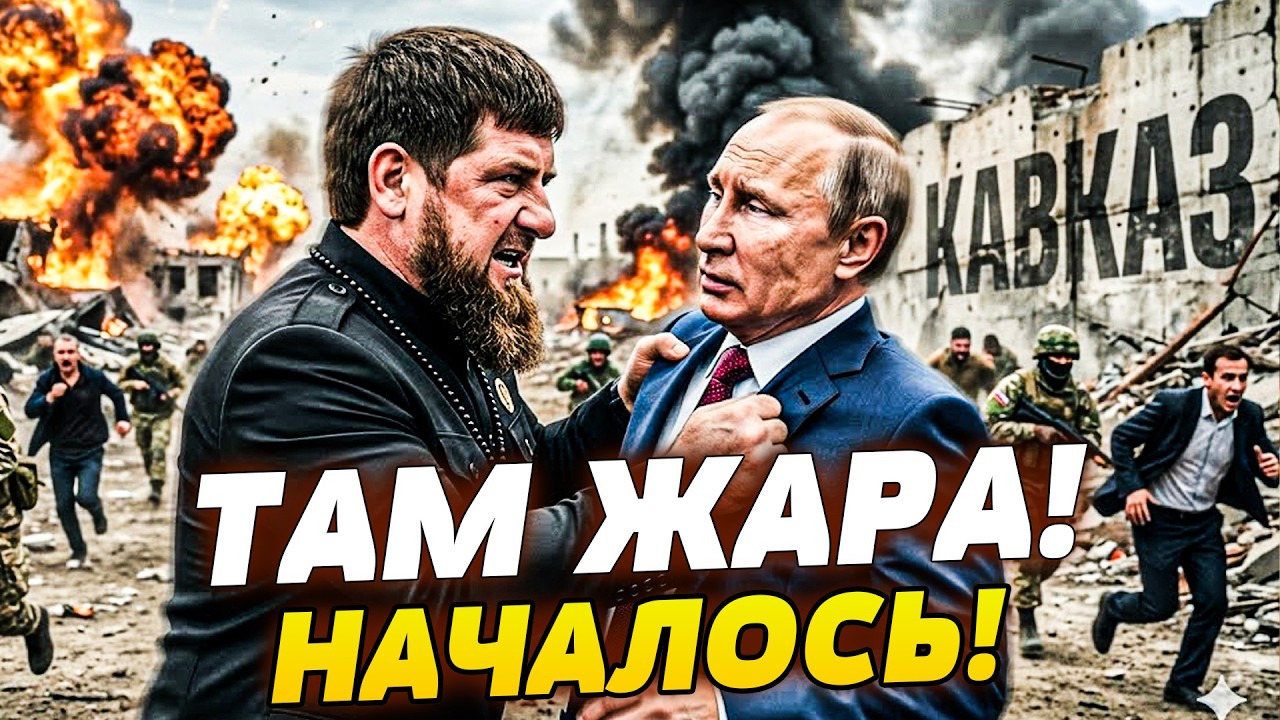 😱СЕЙЧАС! СЕРЬЕЗНЫЙ УДАР ПО КРЕМЛЮ ИЗ КАВКАЗА! МОСКВА ТЕРЯЕТ КОНТРОЛЬ! УЛЬТИ?