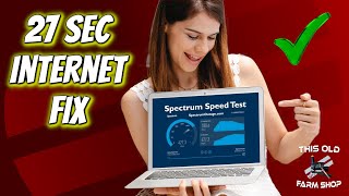 Reset Spectrum Router & Fix Red Light (No Internet?) - 27 Second Fix