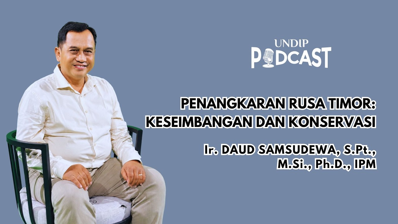 (Podcast) Penangkaran Rusa Timor: Keseimbangan dan Konservasi