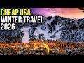 12 BEST USA Winter Vacation for Budget Travel in 2026
