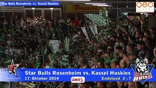 preview picture of video 'Star Bulls Rosenheim  vs. Kassel Huskies 2:7 vom 17.10.2014'