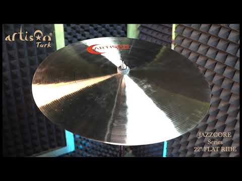 Artisan Turk Cymbals 22'' JazzCore Series Flat Ride