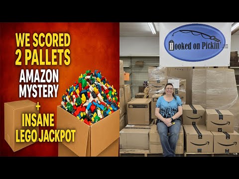 We Scored 2 Pallets 🎉 Amazon Mystery 🎁 + INSANE LEGO Jackpot 🧱💰