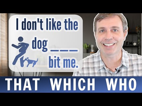 THAT, WHICH, WHO? Important Relative Pronouns You Need to Know