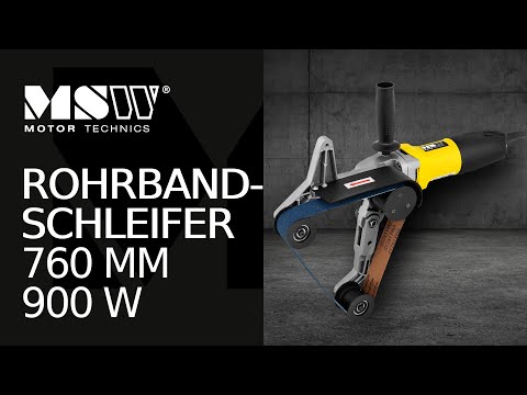 Video - Rohrbandschleifer - 760 mm