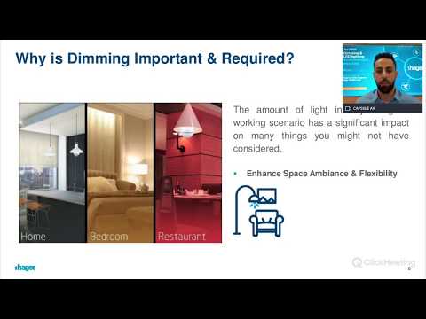 Webinar replay: Dimming & LED lighting recommended practices
