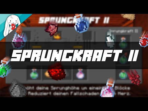 Trank der Sprungkraft II - Tränke erklärt / Rezept - Minecraft 1.20 Tutorial German / Deutsch [UT]