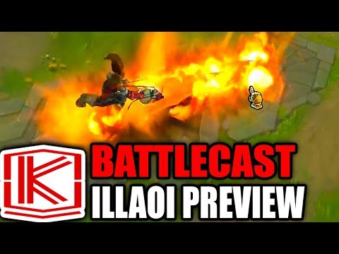 BATTLECAST RESISTANCE ILLAOI SKIN PREVIEW - League of Legends