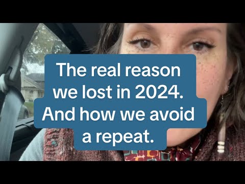 The real reason we lost in 2024?? And if we don't learn why, we're going to keep losing. 