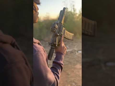 5 Inch 5.56 Micro Arp Fully Auto #gunshorts #ar15pistol #shorts #arp #sub