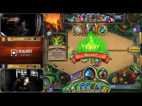 HCT Philadelphia: Terrencem vs Bozzzton - Hearthstone Tour Stop 2018 | Day 1 Swiss Stage Round 2