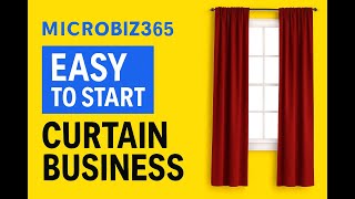 Home Curtain Business — Side Business Guide for the UK - low-cost business idea