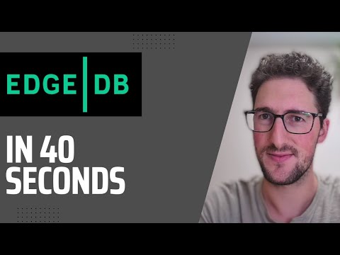 EdgeDB in 40 seconds