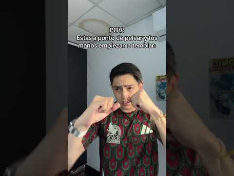 POV: Estas a punto de pelear y te tiemblan las manos 💀 #humor #yahairosilva