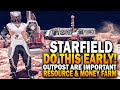 Starfield Outposts INCREDIBLY IMPORTANT The BEST Planet For Resource Farm Starfield Outpost Guide