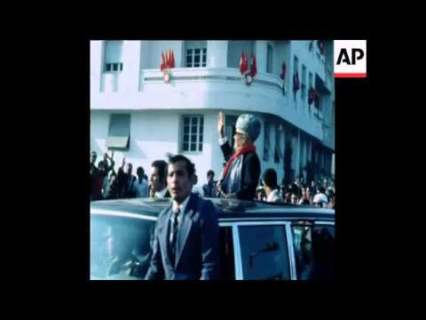 SYND 1 9 78 MULTIDÕES ALEGRE PRESIDENTE BOURGUIBA