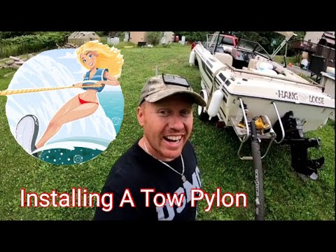 Installing A Boat Tow Pylon After Fail