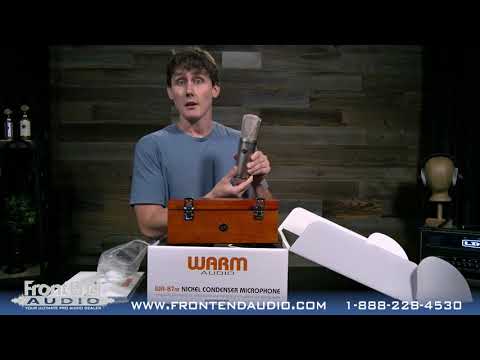 Warm Audio WA-87 R2 Condenser Microphone - Out Of The Box at Front End Audio