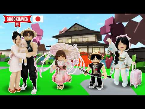 VIAJAMOS A JAPON CON MI ESPOSO Y MIS HIJOS EN BROOKHAVEN ROBLOX *ES TAN HERMOSO* #roblox