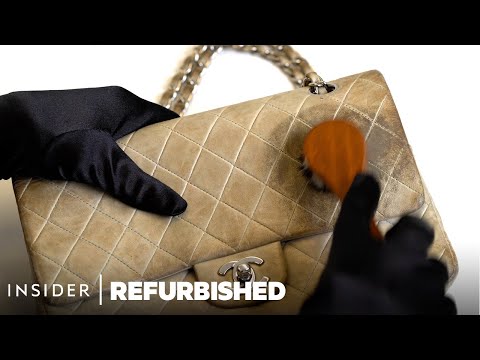 How A Soiled White Chanel Bag Is Professionally Restored | Refurbished | Insider