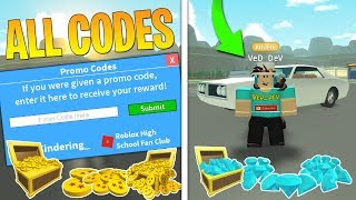 Roblox Highschool 2 Promo Codes Gems Th Clip - 