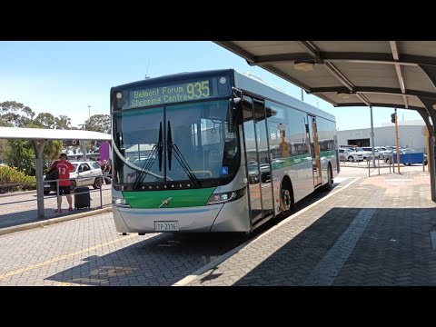 [Remember Old Terminus] Transperth Bus Route No. 935 (TP2376) Perth Airport T3&T4 to Kings Park