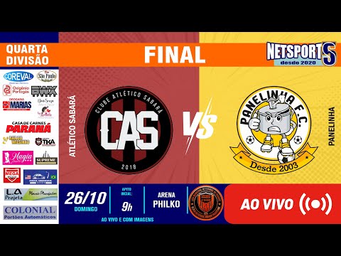 [AO VIVO e COM IMAGENS] Atlético Sabará x Panelinha | FINAL 4ª Divisão 2025 | Taubaté