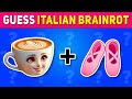 Guess The ITALIAN BRAINROT ANIMALS By EMOJI ️Brainrot Memes Tralalero Tralala Bombardino