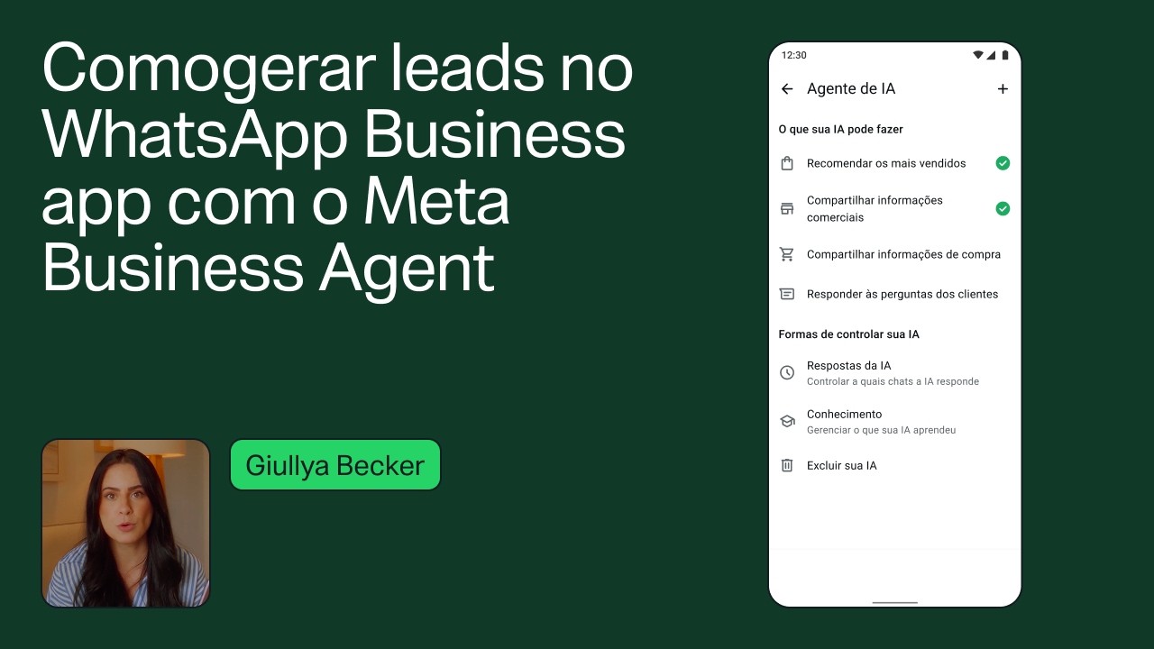 Capture leads no WhatsApp com IA, mesmo quando estiver offline | Geração de leads WhatsApp Business