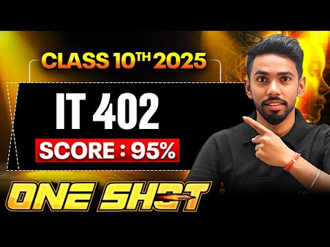 Complete IT(402) in One Video - Score 100/100