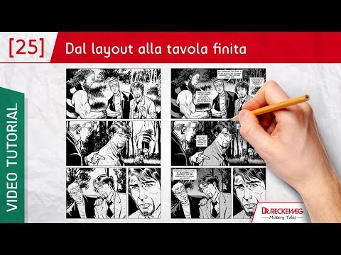 Dal layout alla tavola finita - Come disegnare un fumetto