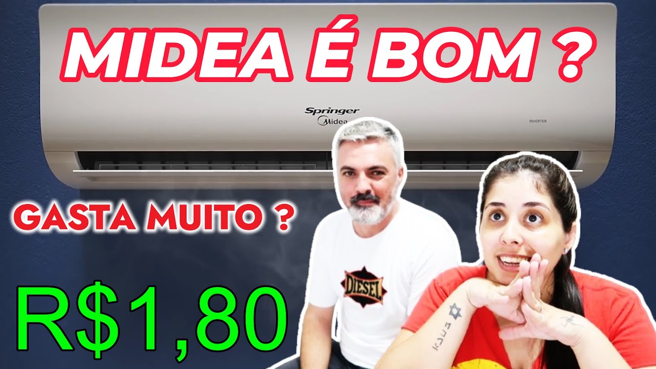 AR CONDICIONADO MIDEA XTREME SAVE CONNECT | AR CONDICIONADO MIDEA É BOM ? | CHOCADO COM A ECONOMIA 😲
