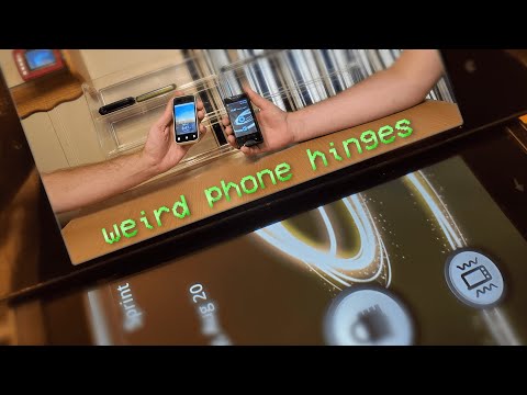 Weird Phone Hinges (Motorola Backflip & Kyocera Echo)