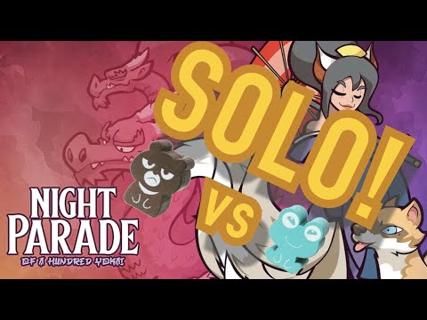 SMGSLT Playthrough - SOLO [Night Parade of a Hundred Yokai] Gamanoke vs Onikuma