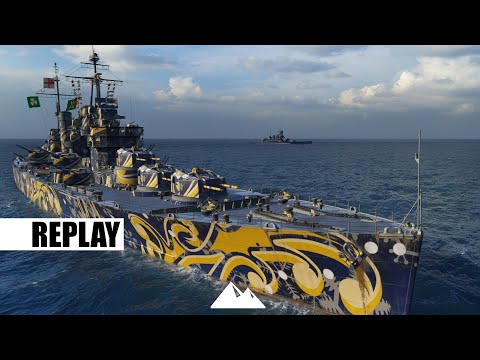 MINOTAUR, vom Granatenregen erschlagen! - World of Warships | [Replay] [Deutsch] [60fps]