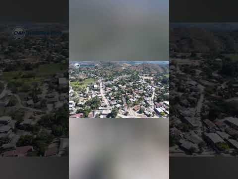 Vista aérea de Santa María Chicometepec #Huazolotitlán, #Oaxaca