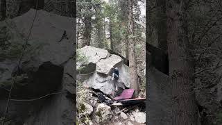 Video thumbnail of 1 in the Chamber, V6. Little Cottonwood Canyon