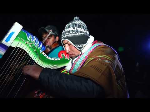 ARPA Y VIOLIN HUAYNO PARINACOCHANO EN EL PIE DE SARASARA EN INCUYO PUYUSCA CON HUAMANI PRODUCCIONES