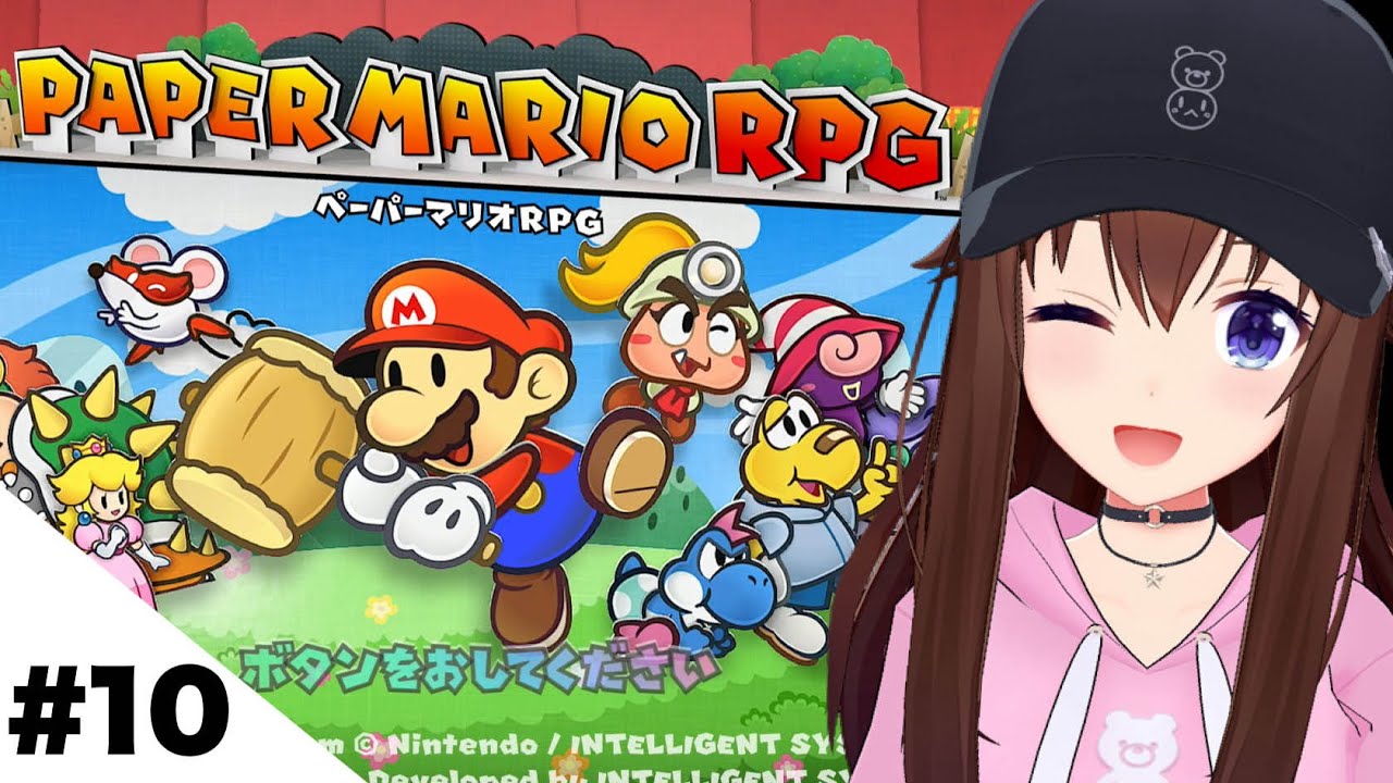 【ペーパーマリオRPG】探偵マリオ！豪華エクスプレスで事件解決！【ホロライブ/ときのそら】
