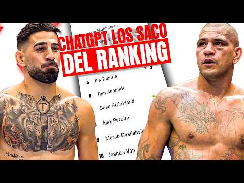 Video: ¡TOPURIA y PEREIRA se CAEN! ¡Los NUEVOS RANKINGS!