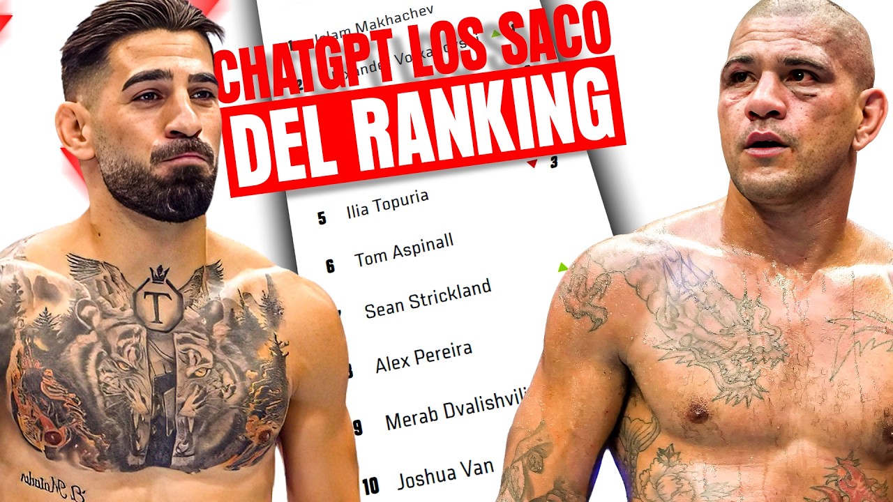 ¡TOPURIA y PEREIRA se CAEN! ¡Los NUEVOS RANKINGS!