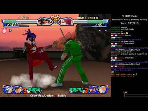 Project Justice Community Tournament #4 - Crow Projustice vs Kaelis [4K/60fps]