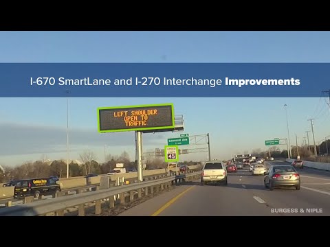I-670 SmartLane and I-270 Interchange Improvements | Burgess & Niple